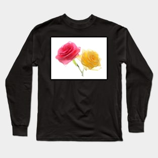 Two Lovers As roses Long Sleeve T-Shirt